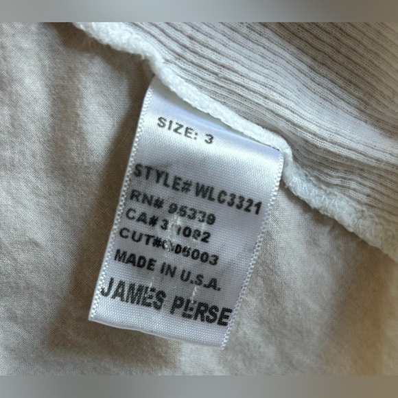 Classic white James Perse cotton button down - Picture 5 of 9